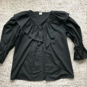 Soft black blouse